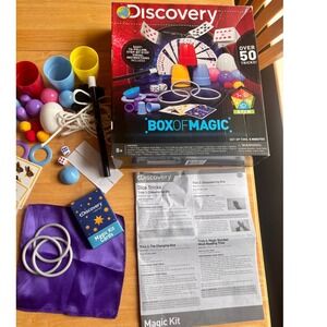 Discovery Box of Magic Kit Kids Unisex OS Multicolor 50+ Tricks STEM Toy